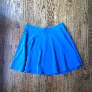 Forever 21 Blue Mini Skirt